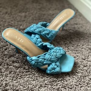 Blue heels